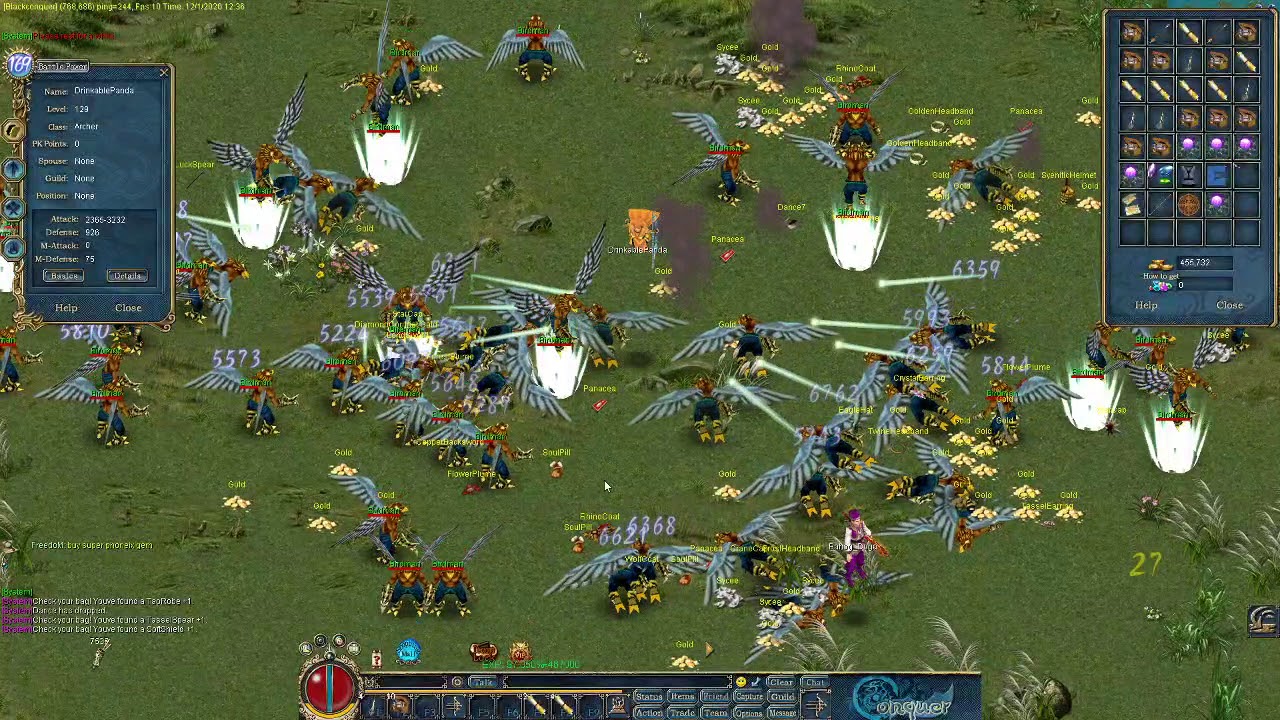 Levelling To Lvl 130 Via Hunting - Black Conquer - Conquer Online 2.0 Classic Private Server
