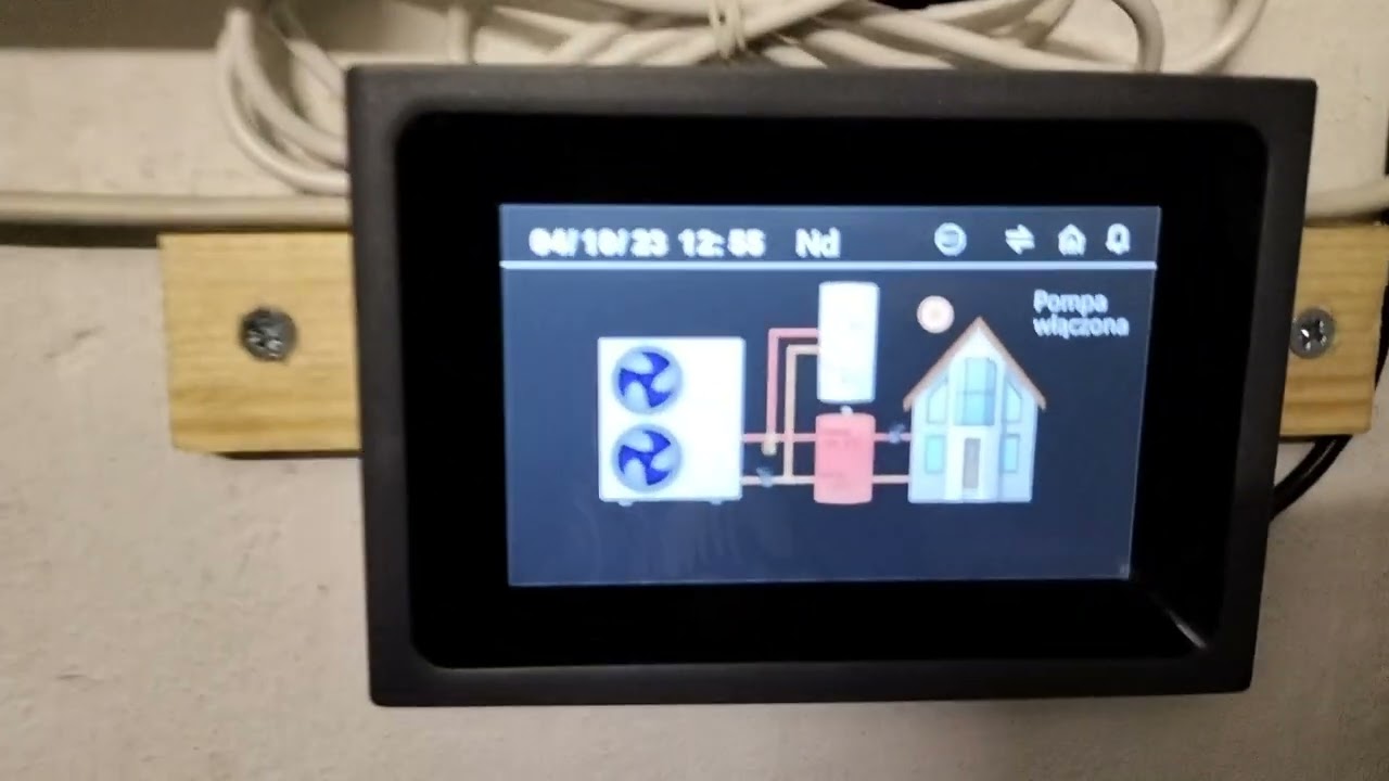 SPRSUN 9.4 KW pierwsze uruchomienie pompy ciepła po instalacji.
