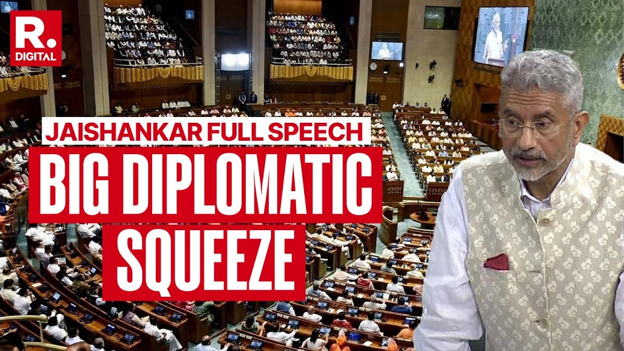 Jaishankar Point-by-Point On How Pak Had To Bend It's Knees In Op. Sindoor | EAM | Lok Sabha