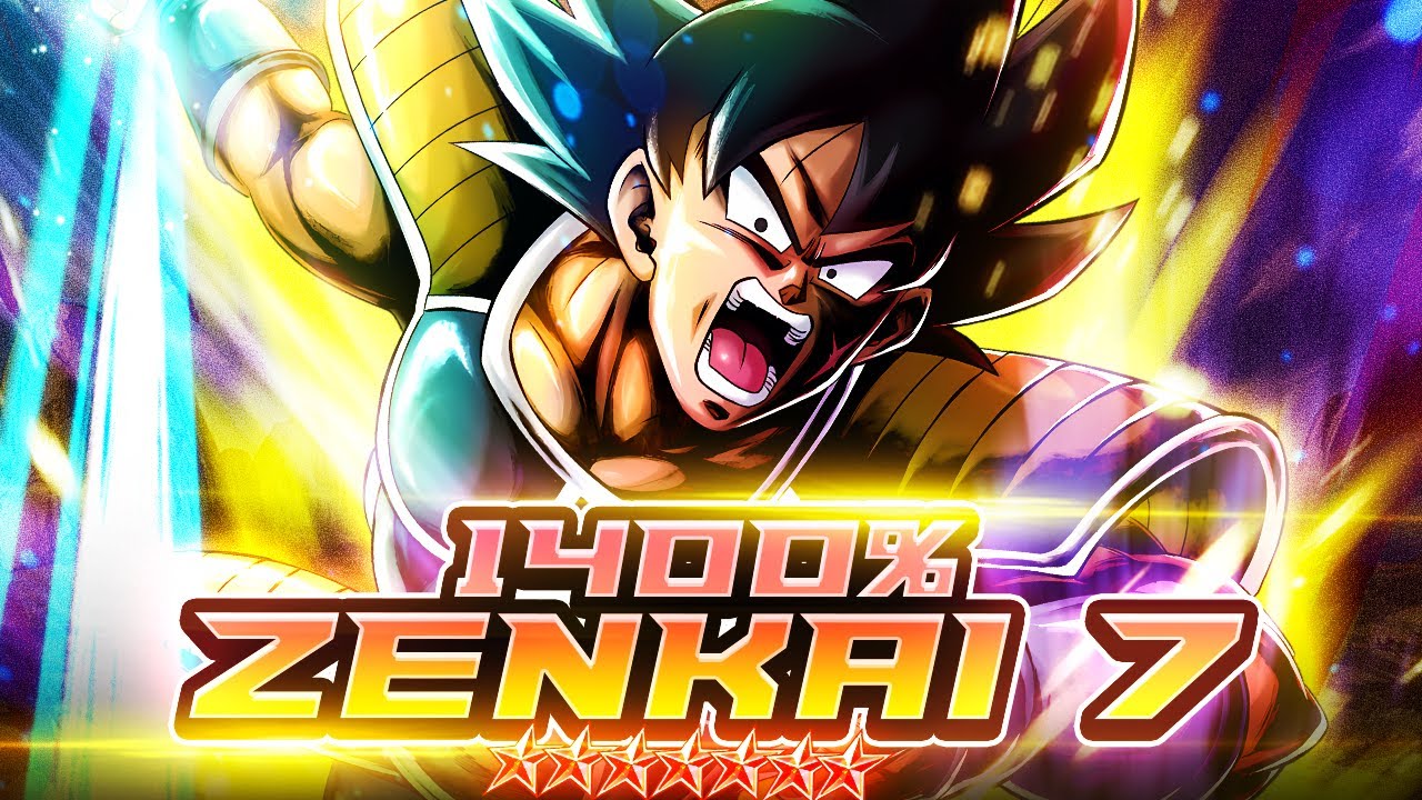 Z7, 1400%, 14* YEL DBS BARDOCK IS A UNDERWHELMING ZENKAI! ONE TRICK PHONY! | Dragon Ball Legends