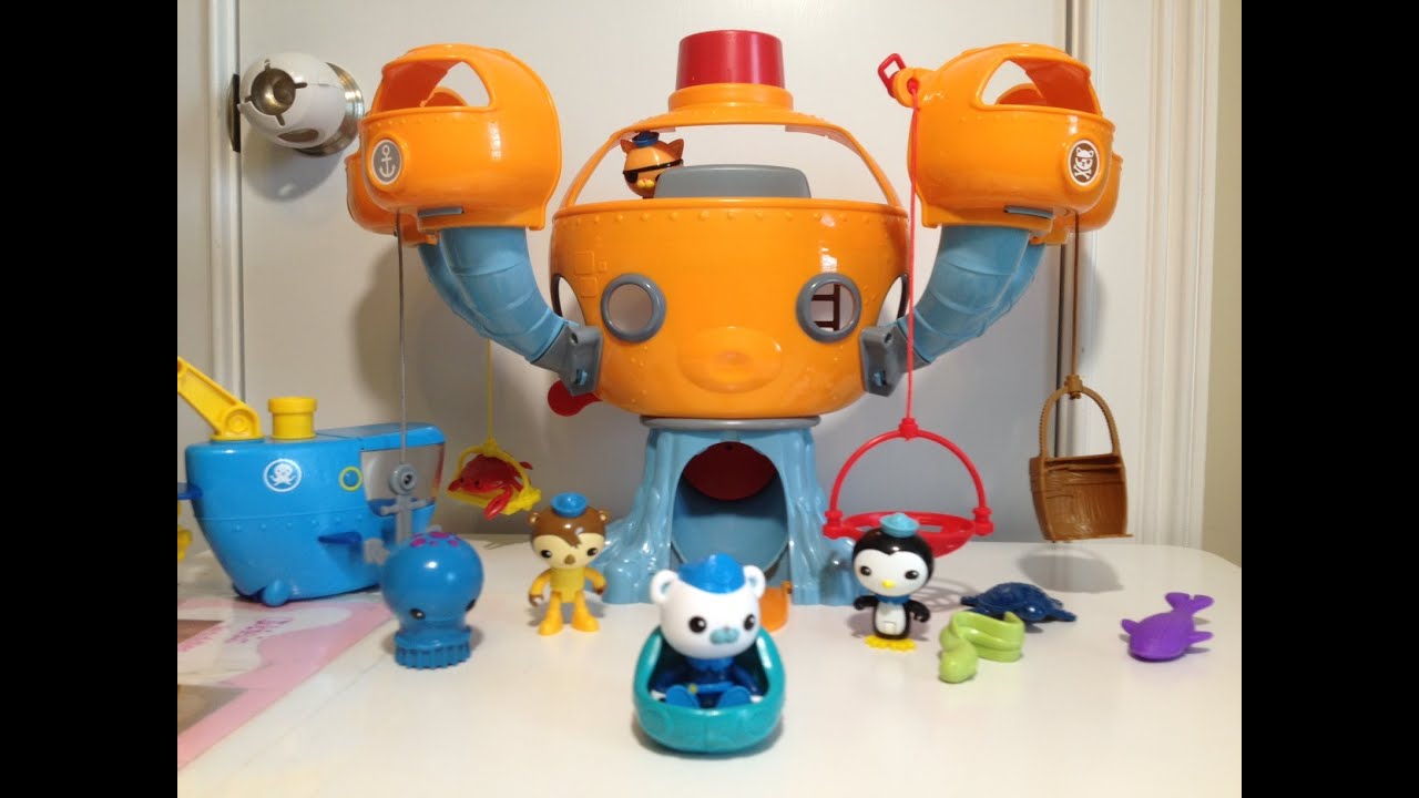 Octonauts Octopod Play Set Barnacles and Kwazaii Toys Video