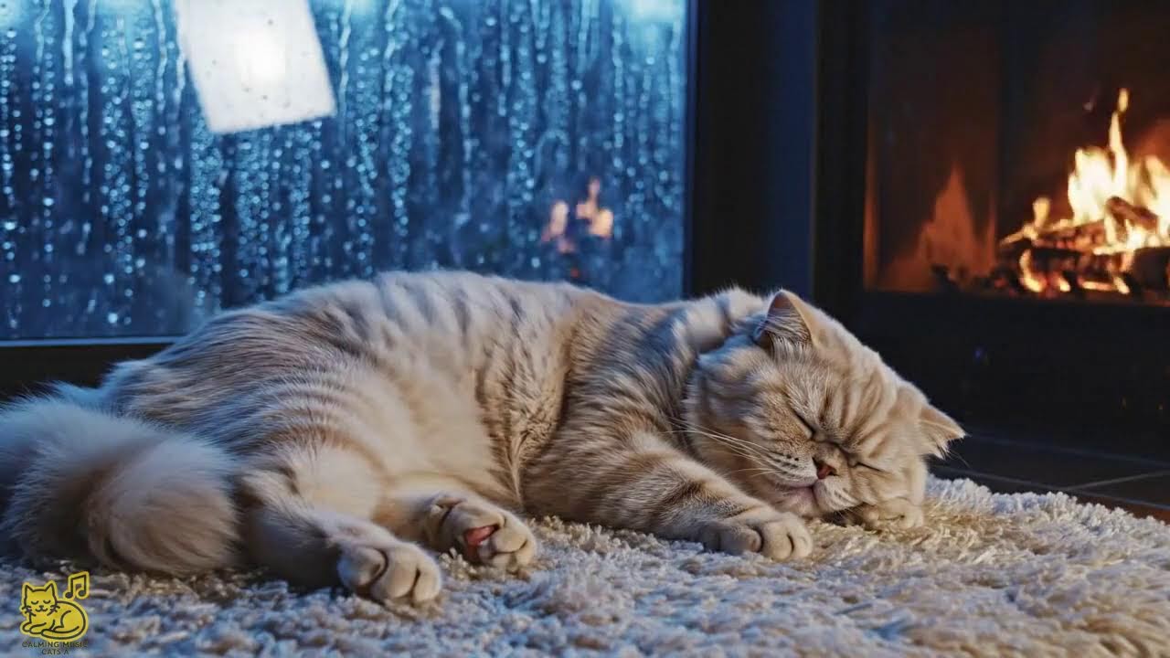 This Music Made My Restless Cat Sleep! 😴 Finally Peaceful Nights.