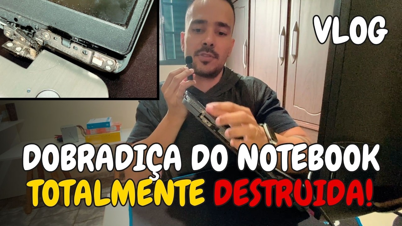 REPARO ESTRUTURAL em Notebook