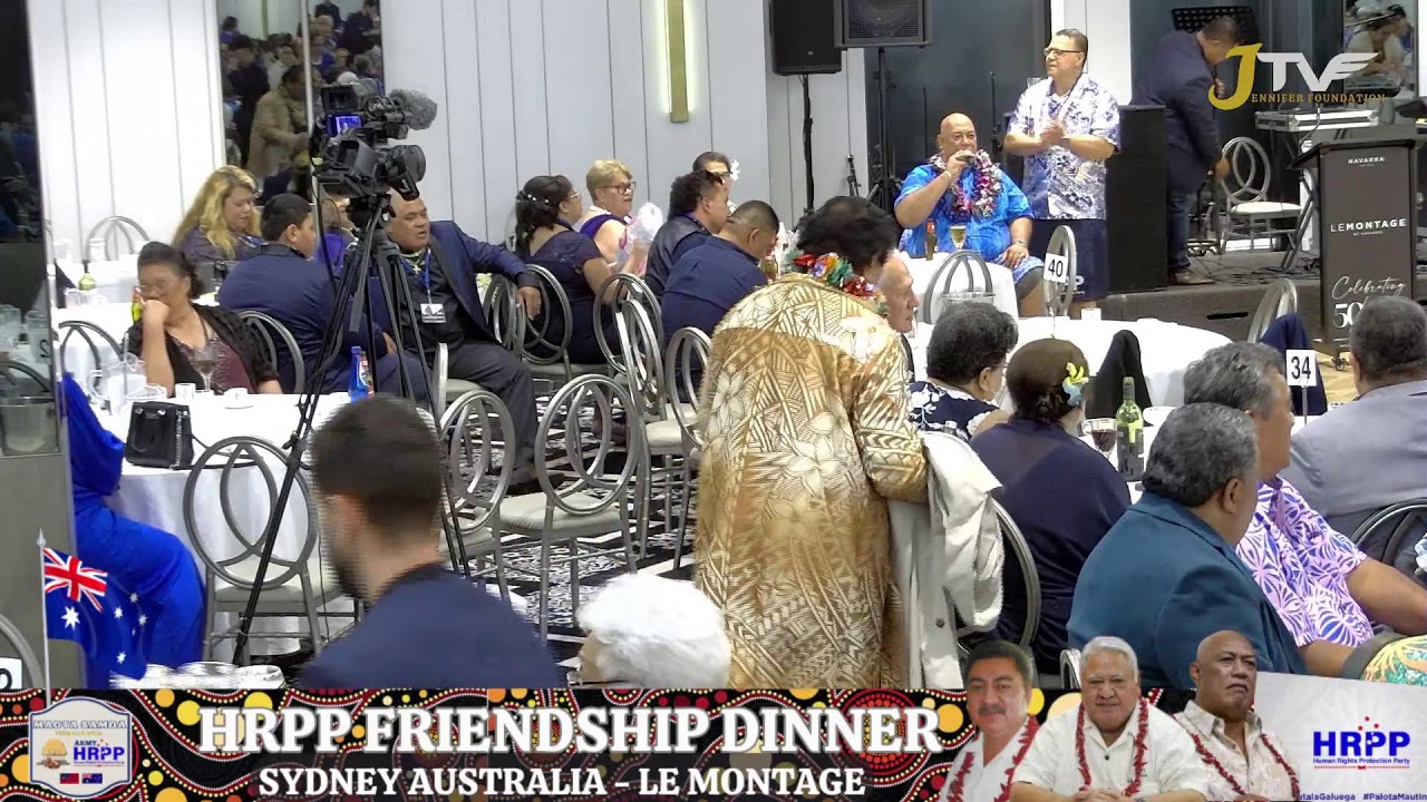 MAOTA SAMOA VIIGA O LE ATUA FRIENDSHIP DINNER