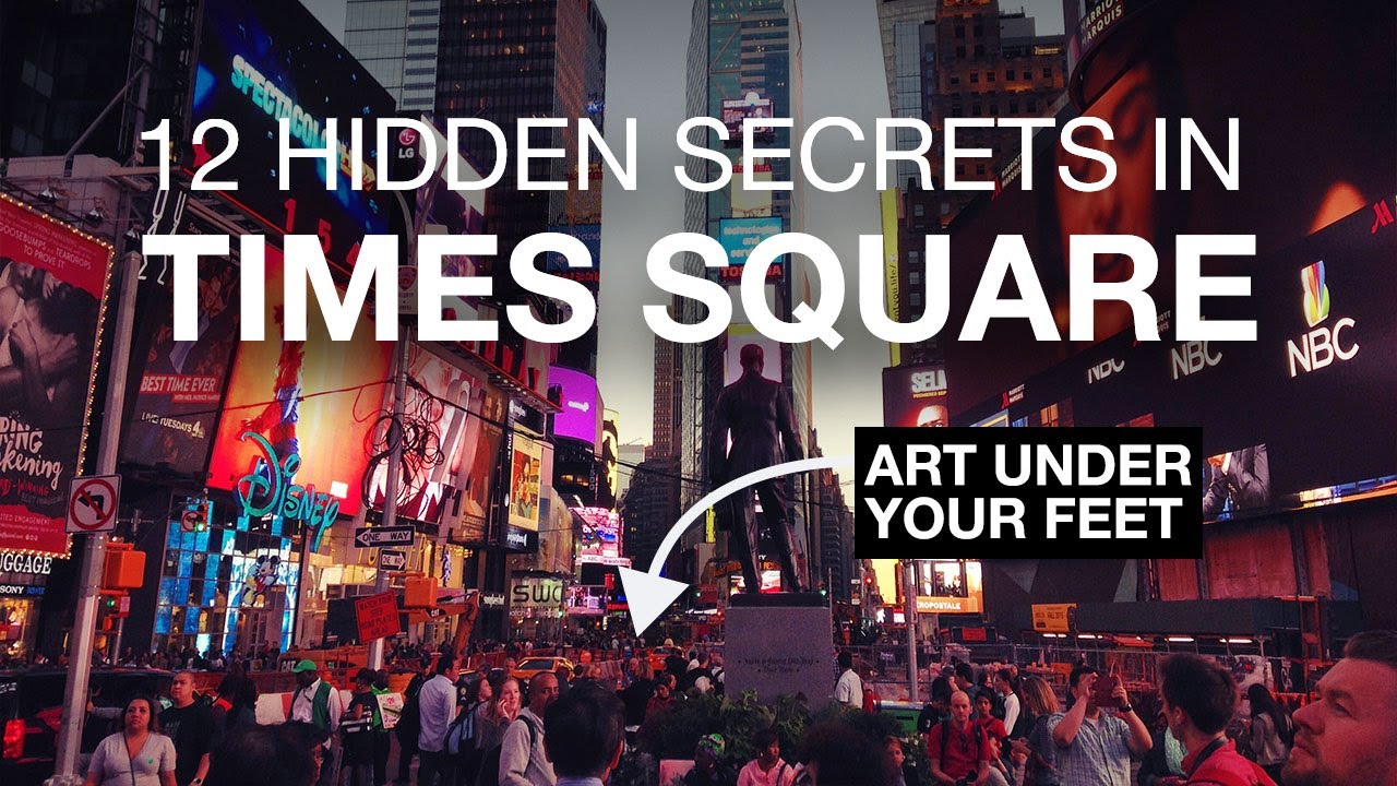 12 HIDDEN SECRETS in Times Square | New York City