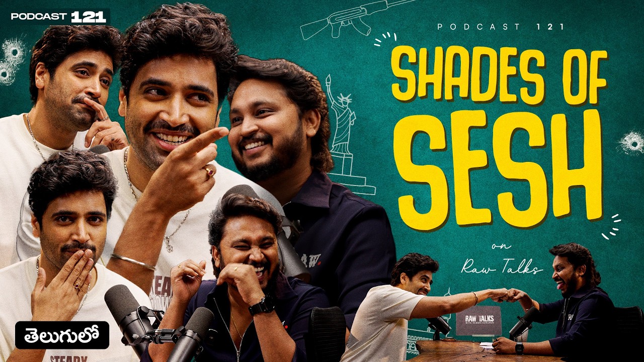 😂🤩RAW TALKS IS BACKKK AGAINN WITH SUPERRR FUNNN‼️ Ft Adivi Sesh | Telugu Podcast | Raw Talks With VK