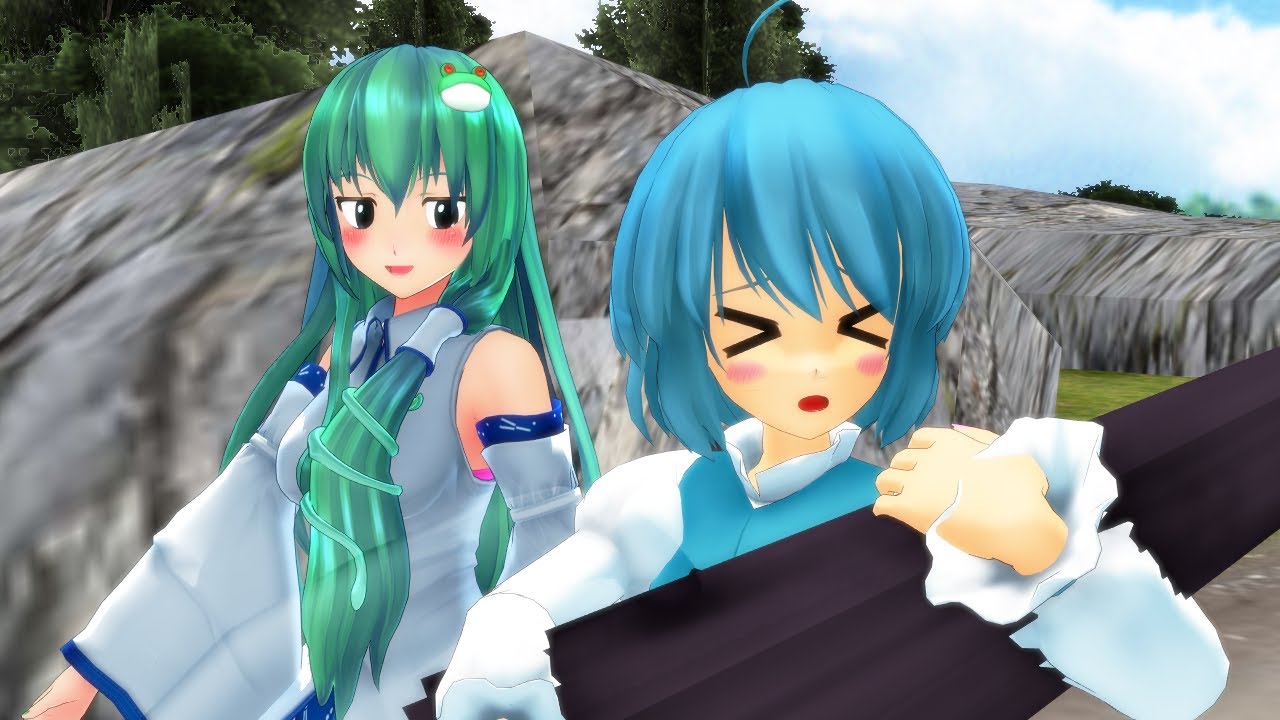 【東方MMDコラボ】早苗と小傘のパラレル転生