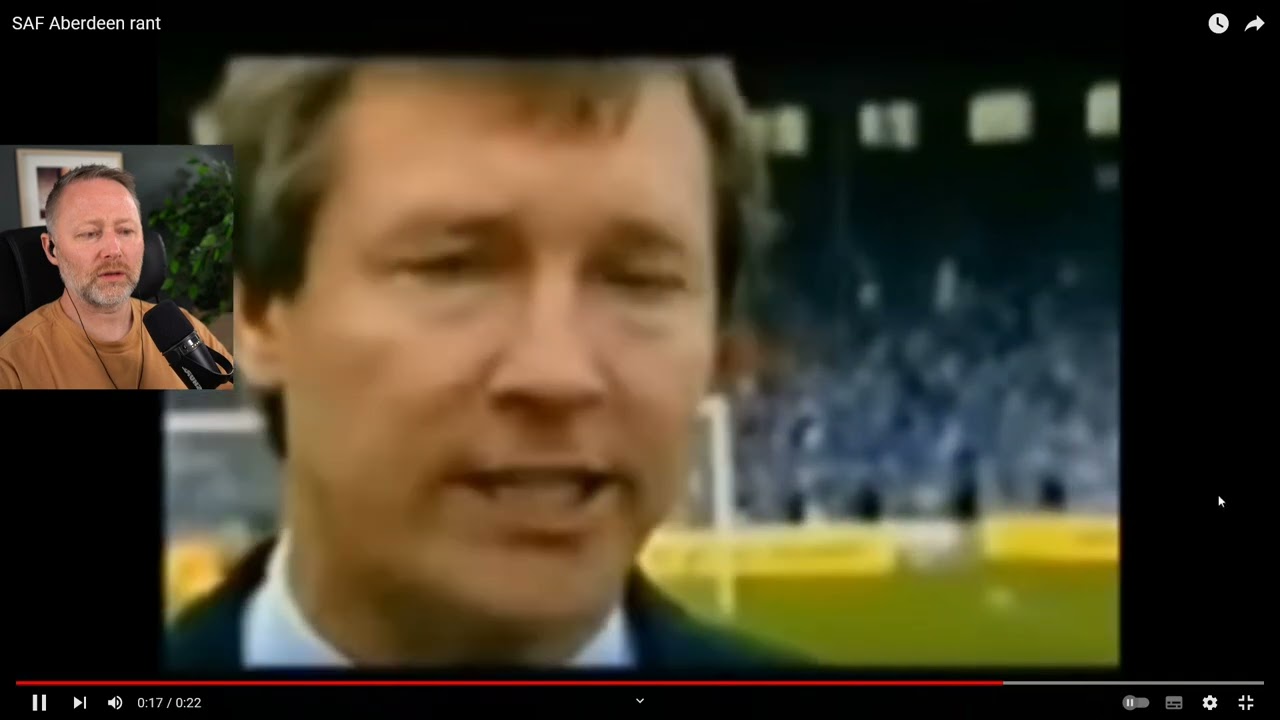 Limmy Reacts to Alex Ferguson Raging After Aberdeen Won the Scottish Cup