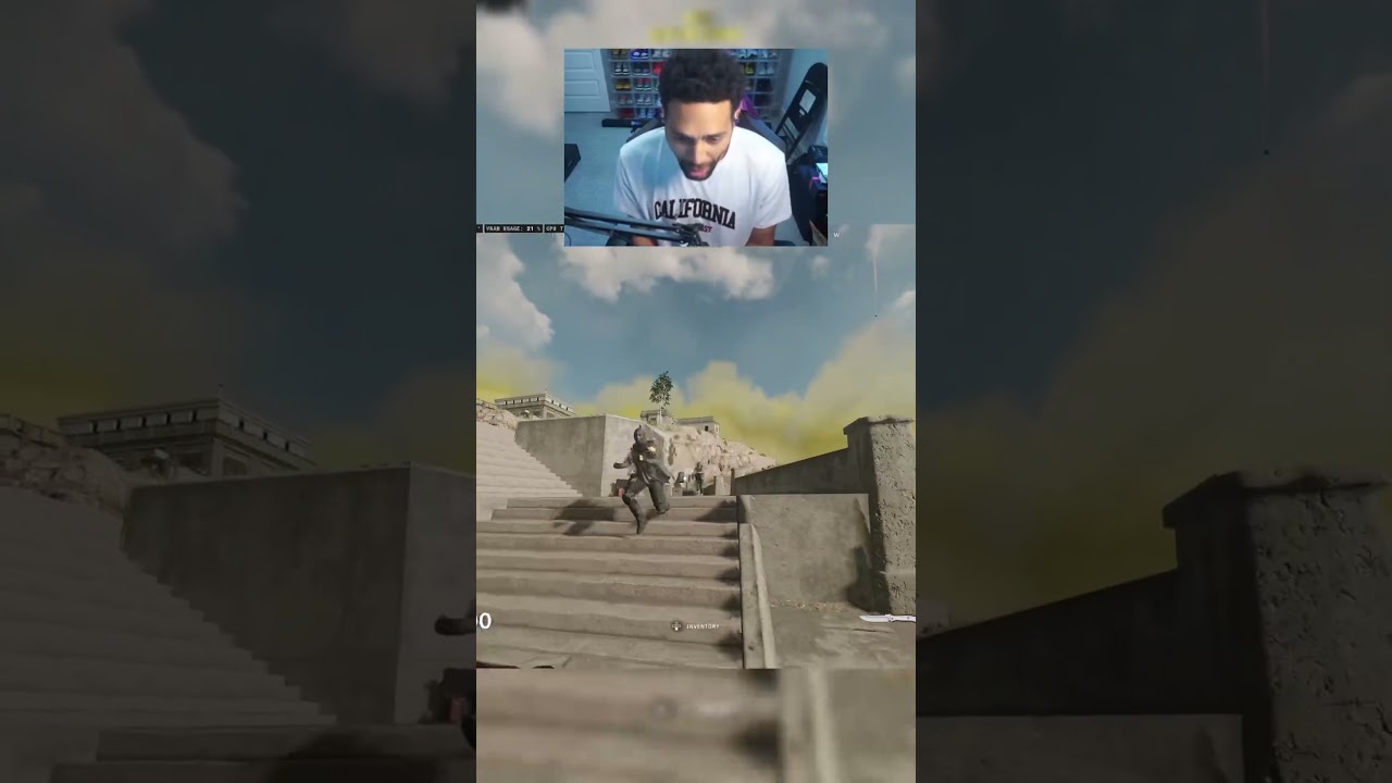 YNs can&rsquo;t throw hands with UNC 😭 #warzone #jaybroski #proxchat #shorts #funny