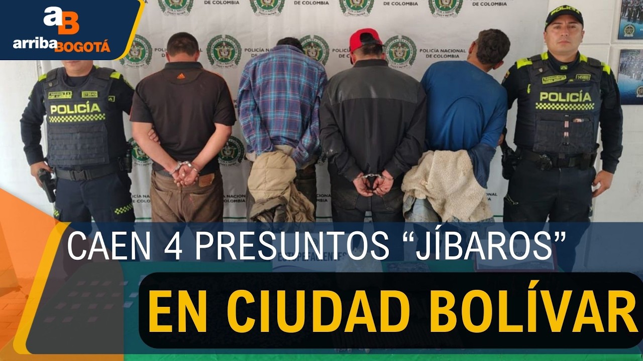 Golpe al microtráfico en Ciudad Bolívar: caen 4 hombres con 3.000 dosis de droga  | CityTv
