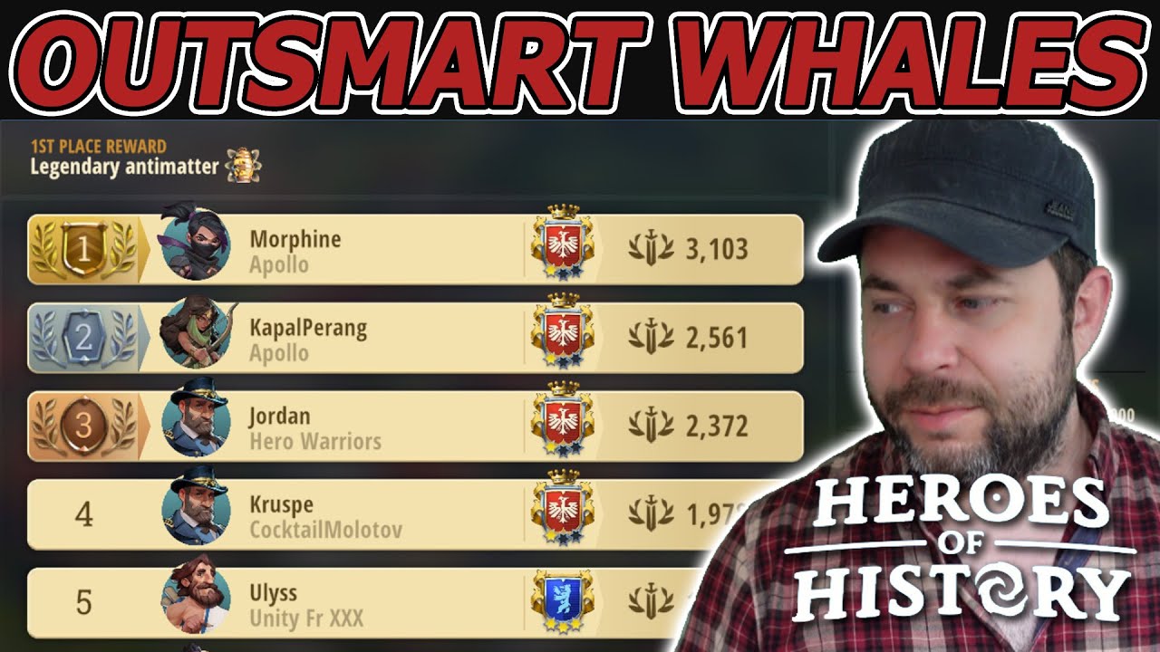 F2P Outsmarts Whales – Strategy Beats Spending in Heroes of History Epic Empire!