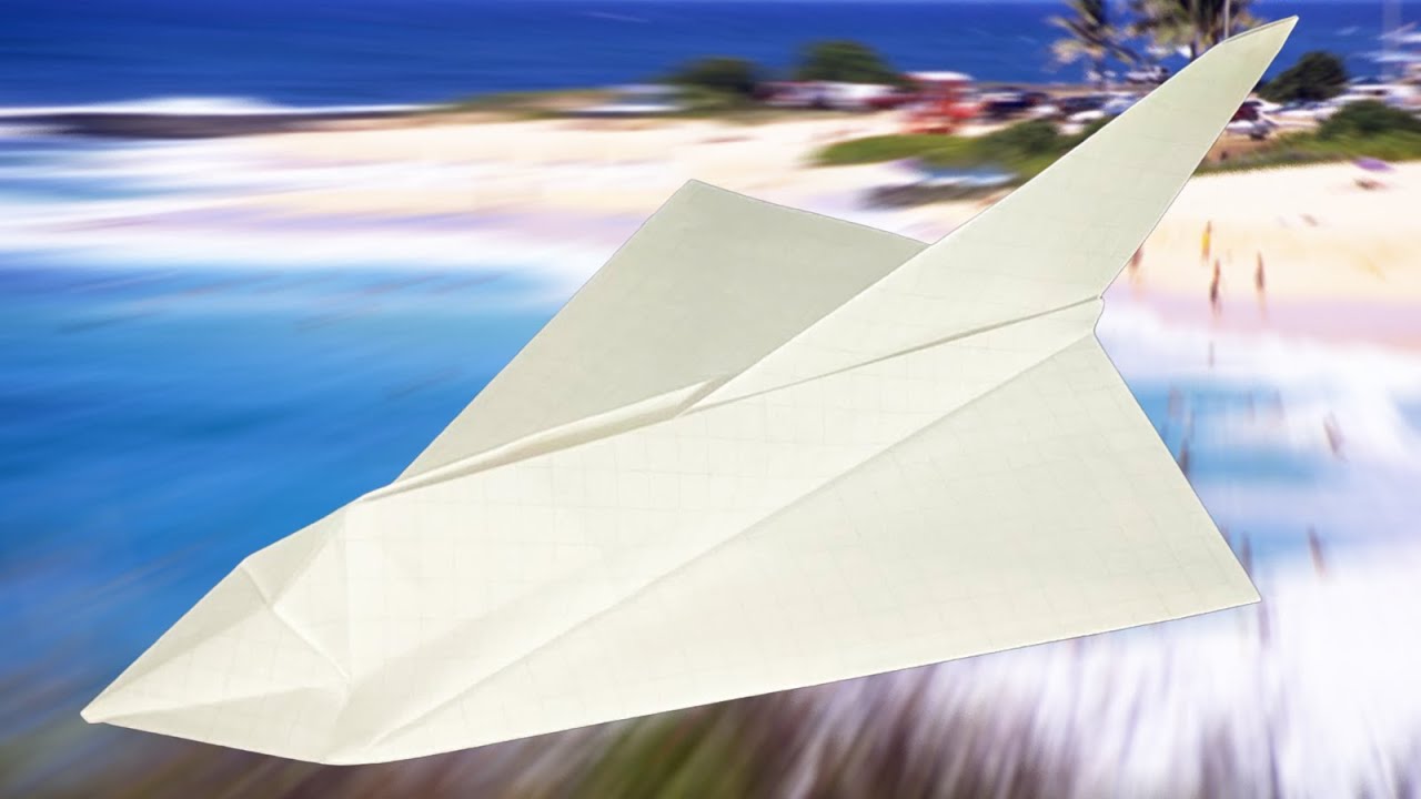 How to make a 3D Paper Airplane "SUPER SHUTTLE Ⅱ" [Tutorial] | Takuo Toda