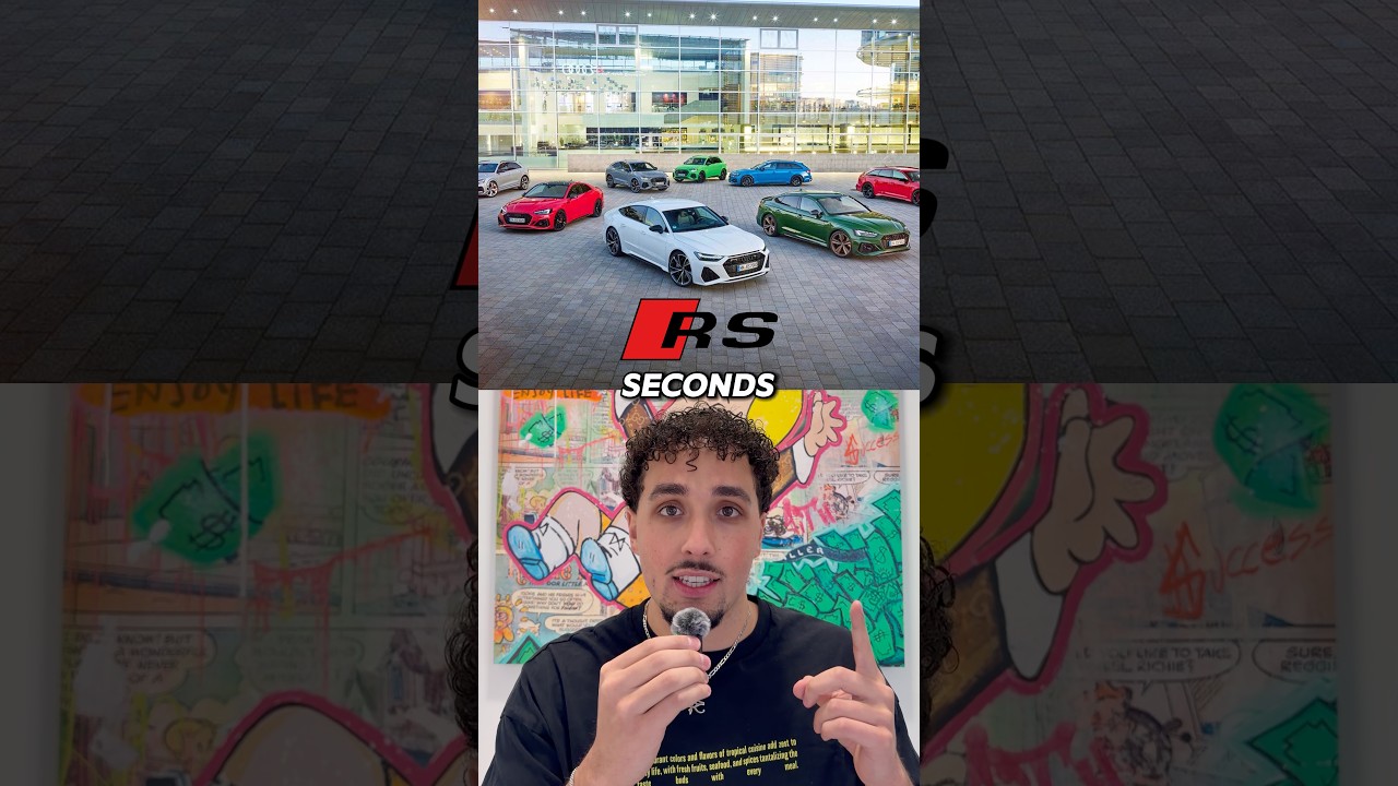 All Audi RS Models Explained in Under 30 Seconds ‼️