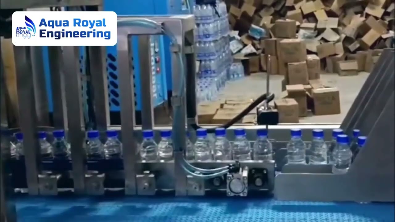 Introducing the future of packaging with the Automatic 4-Track Shrink Wrapping Machine!