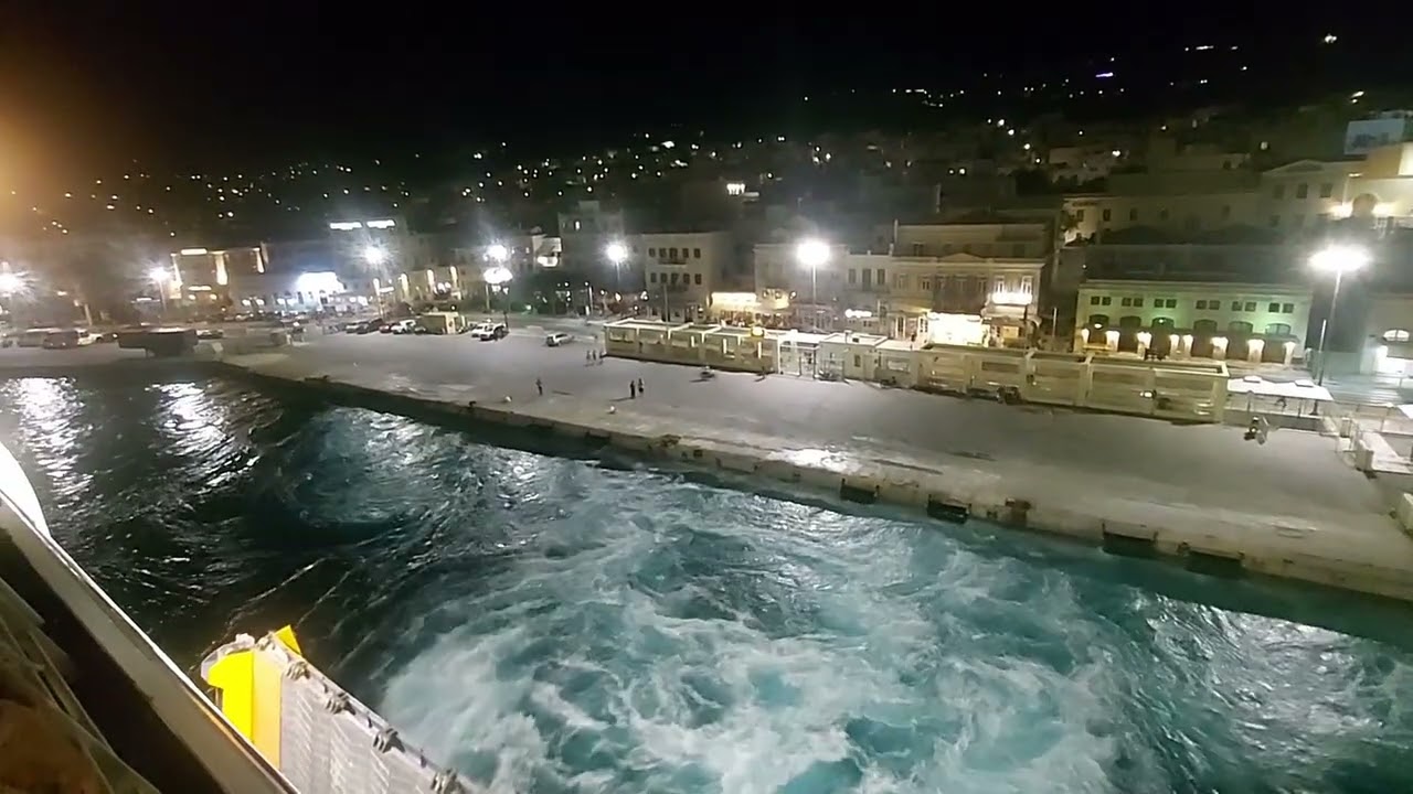 BLUE STAR 2: ΒΡΑΔΙΝΗ ΑΝΑΧΩΡΗΣΗ ΑΠΟ ΤΗ ΣΥΡΟ!! // BLUE STAR 2: DEPARTURE FROM SYROS!!