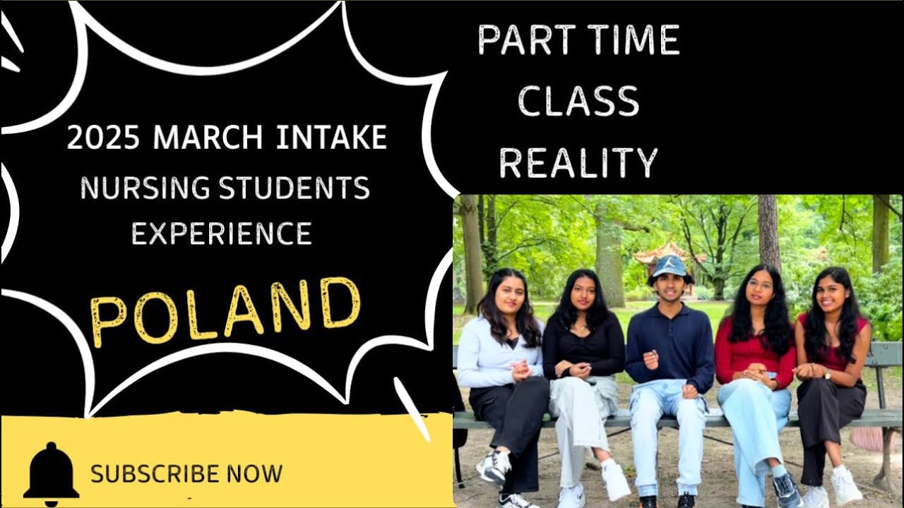 Poland Nursing Students Experience, part time , classes , visa interview Question ( Malayalam)