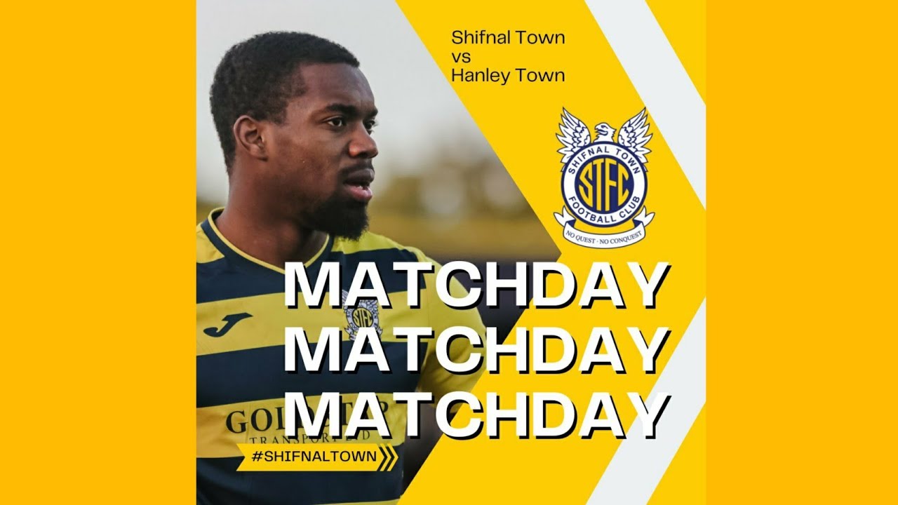 Shifnal Town v Hanley Town // Ryan Shotton and the Good Yellow Fish! //