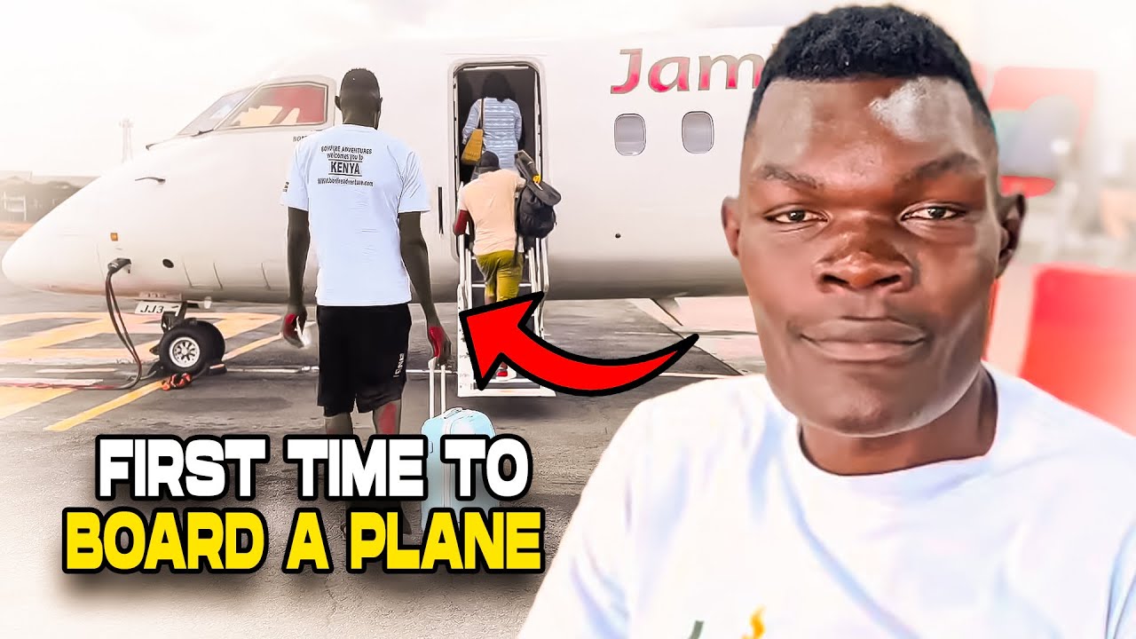 I Boarded A Plane For The First Time; Bradley The Gen-Z Goliath!