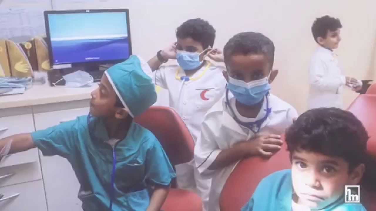 زيارة مدرسة الملك عبدالله الابتدائية بجازان لكلية طب الاسنان