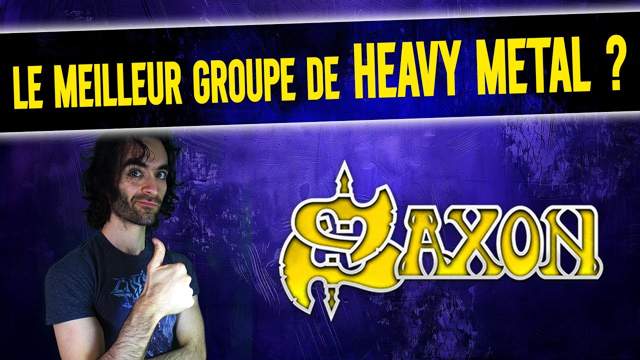 SAXON : MEILLEUR groupe de Heavy Metal (devant Iron Maiden) !