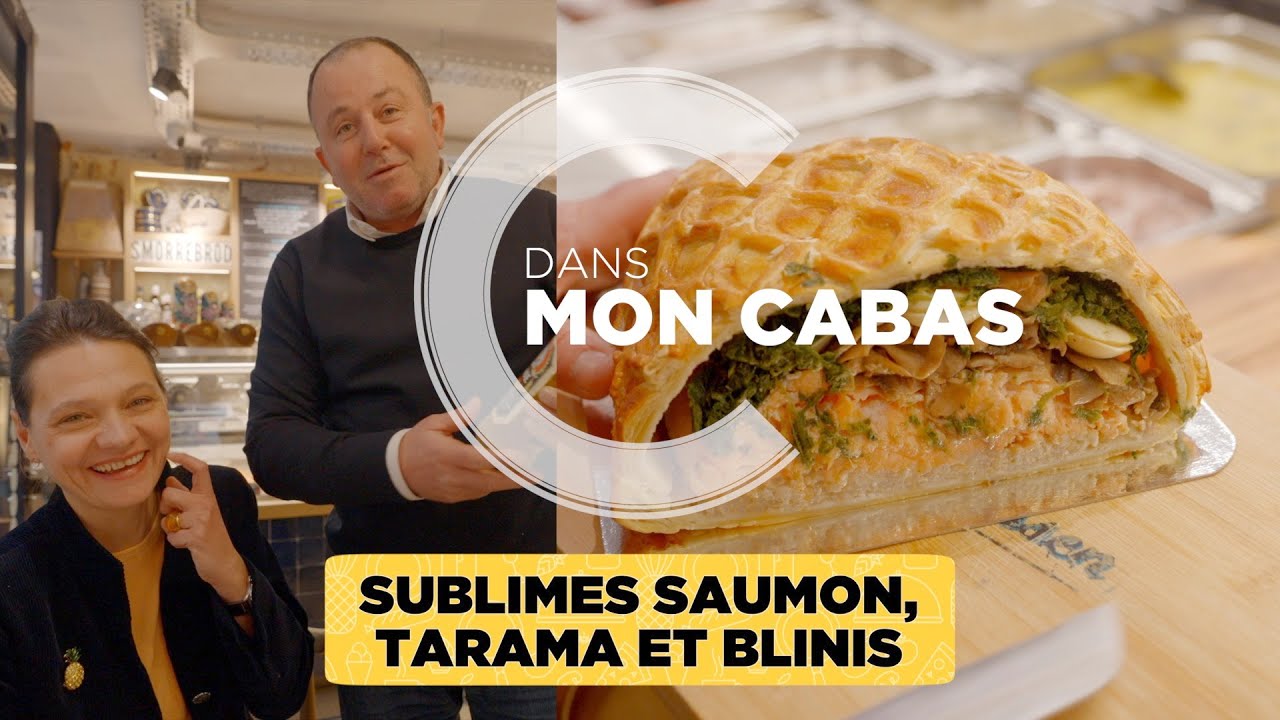 Sublimes saumon, tarama et blinis