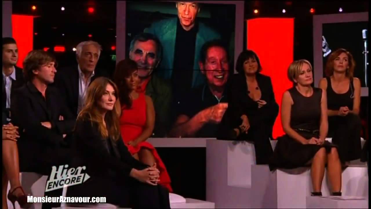 Charles Aznavour - Eric Wilms (piano) - L'âme des poètes - Charles Trenet - Olympia 2012
