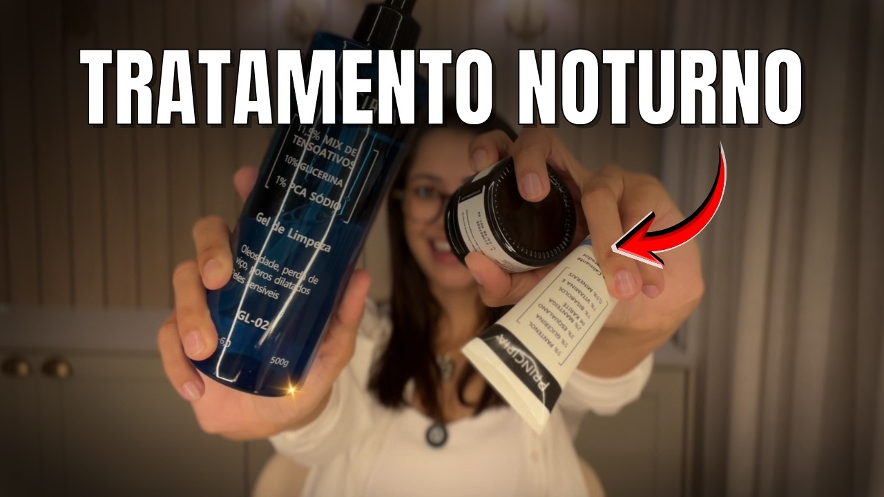 ROTINA NOTURNA ANTIACNE para Pele Oleosa | Só Produtos Principia