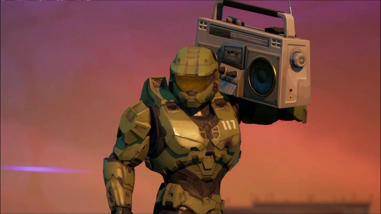 Master chief dancing to adore you