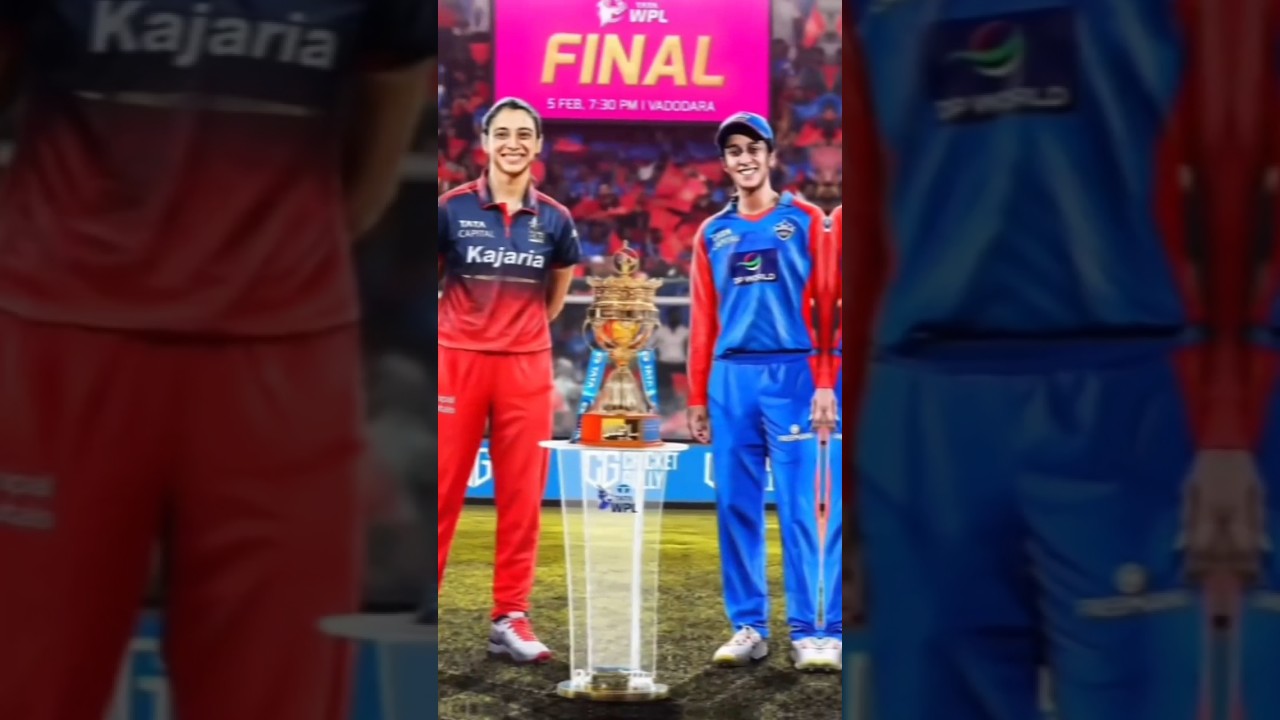 WPL 2026 : Rcb vs dc final 😱 