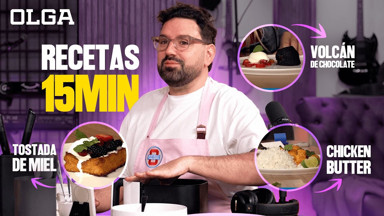 3 RECETAS FÁCILES y RÁPIDAS: Desayuno, Cena y Postre en 15 minutos | Damián Betular✨