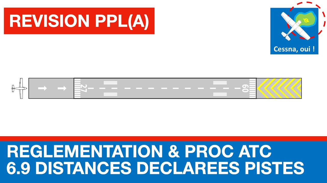 Révisions PPL(A) : Pistes et distances déclarées