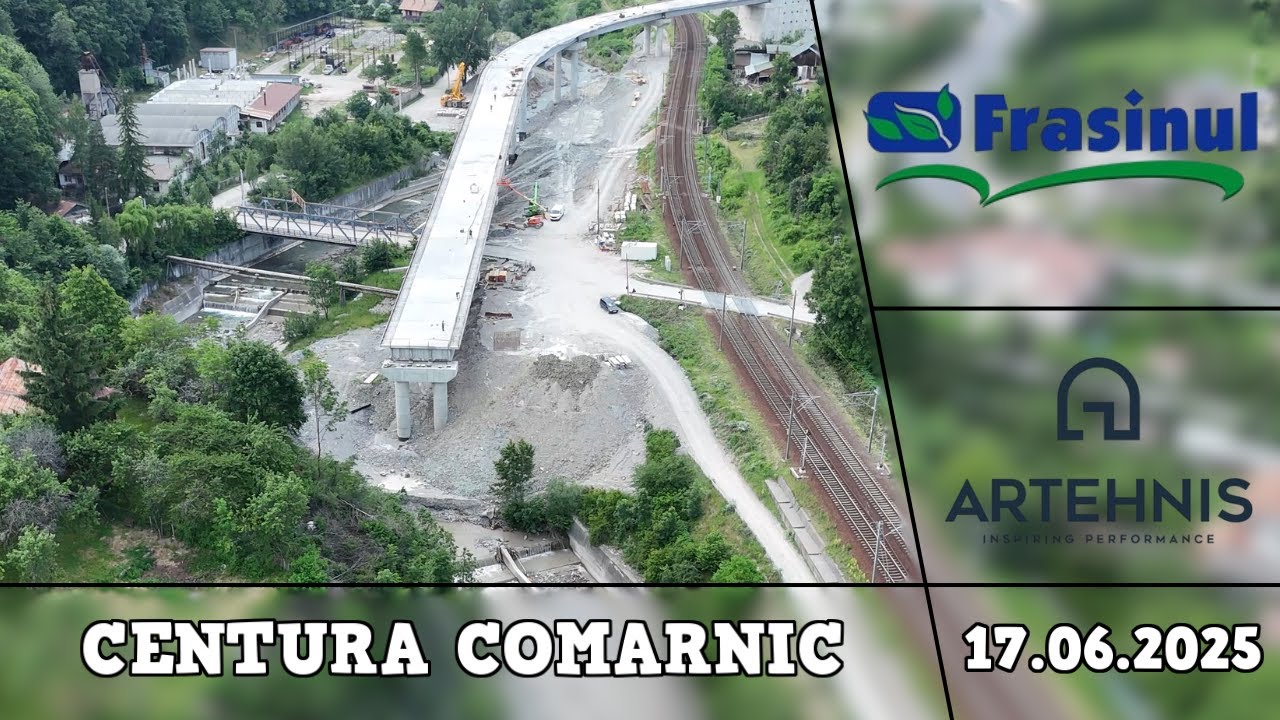 Centura Comarnic | Filmare Traseu Complet | Stadiul lucrărilor la 17.06.2025 | Frasinul&Artehnis