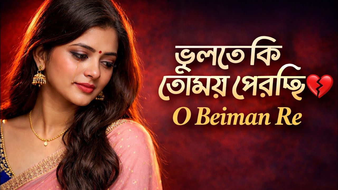 ভুলতে কি তোমায় পেরেছি | bhulte ki Tomay parchi | official music video | Bangla gaan | sad song