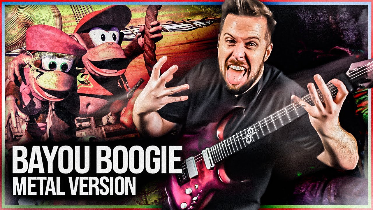 Donkey Kong Country 2 - Bayou Boogie - goes harder🎵 METAL VERSION