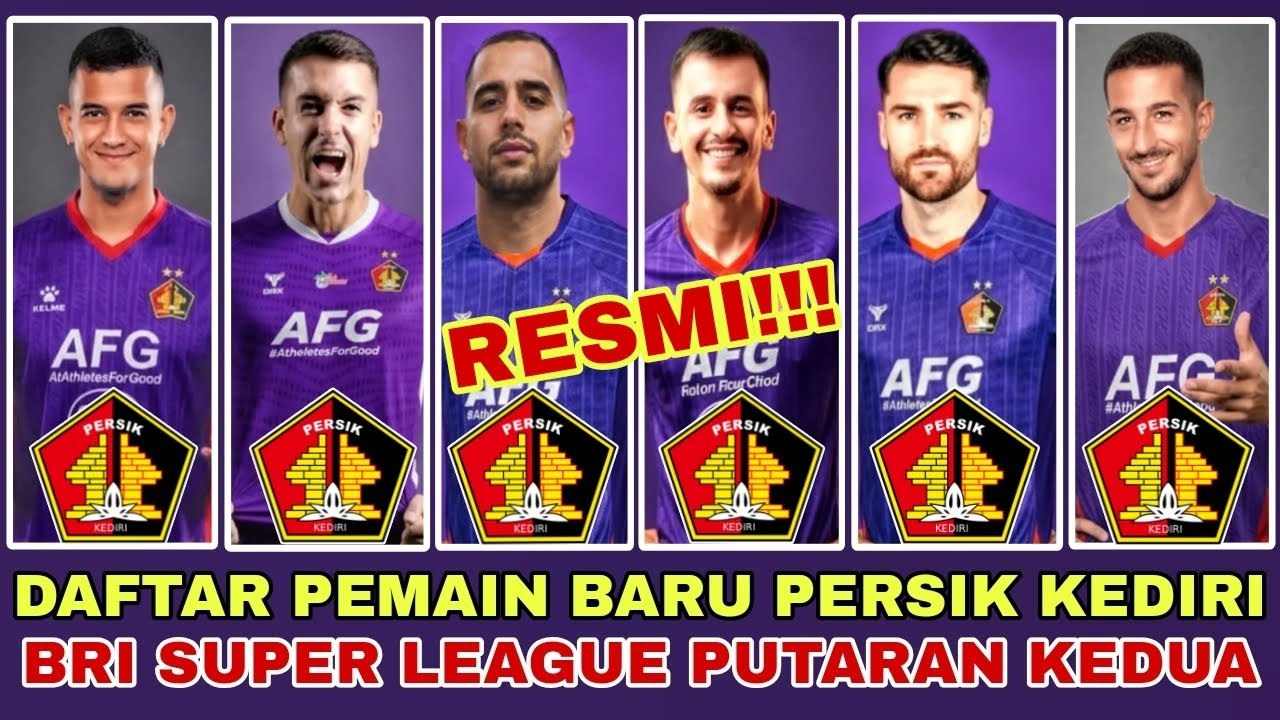 Wow 🔥 DAFTAR PEMAIN BARU PERSIK KEDIRI DI BRI SUPER LEAGUE 2025/2026 PUTARAN KEDUA | AUTO JUARA 😱