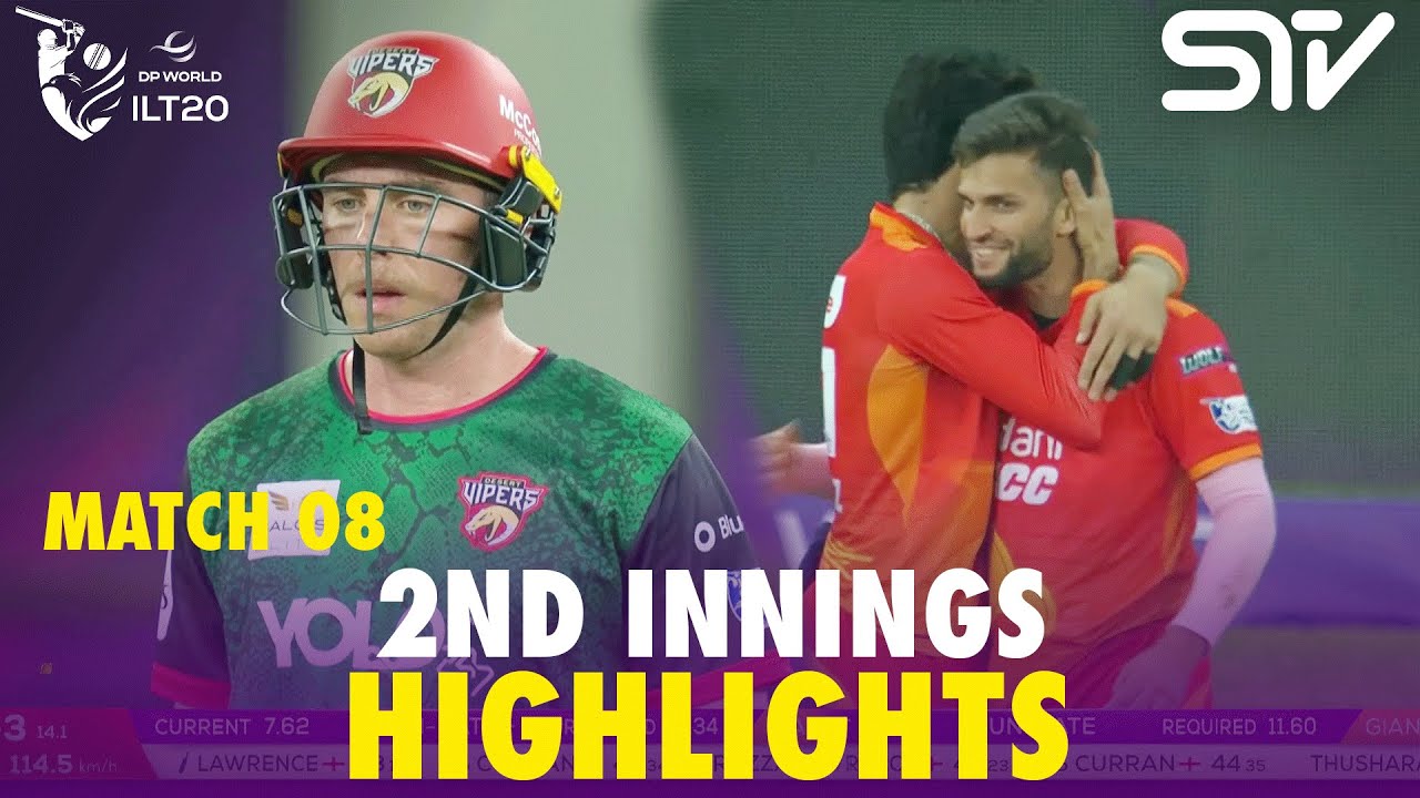 2nd Innings Highlights | DV vs GG | Match 08 | DP World ILT20 2025-26 M3Y1J