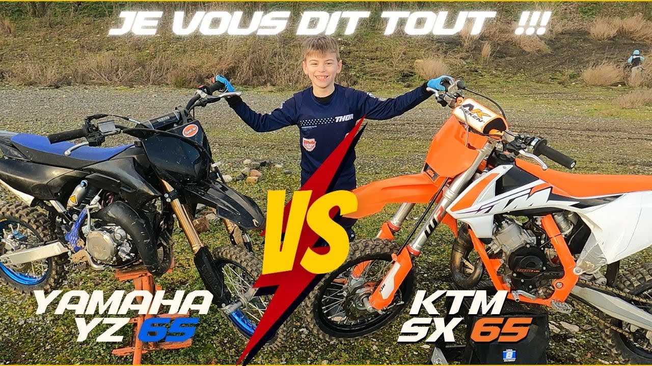 TEST 65 YZ VS 65 SX 2023 // MATCH COMPARATIF MOTOCROSS ⚡️