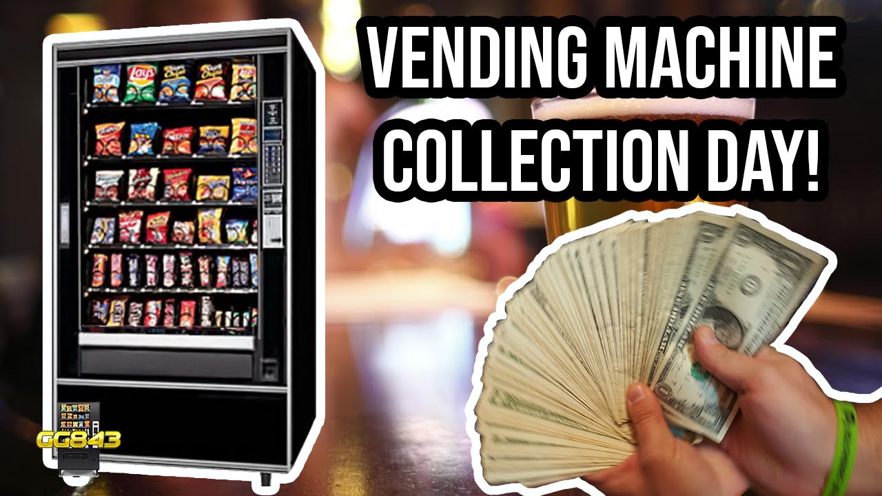 Vending Machine Collection Day From Our Brewery Vending Machine!