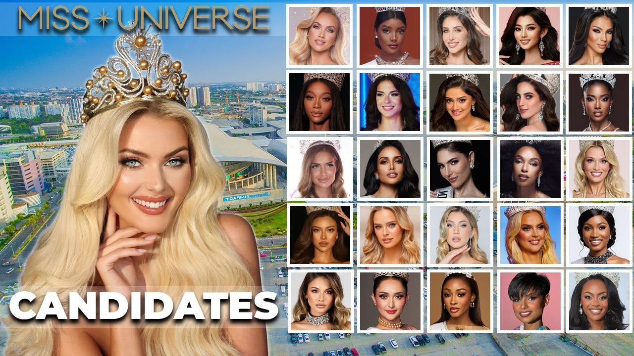 Все кандидаты на Мисс Вселенная 2025 👑🌟