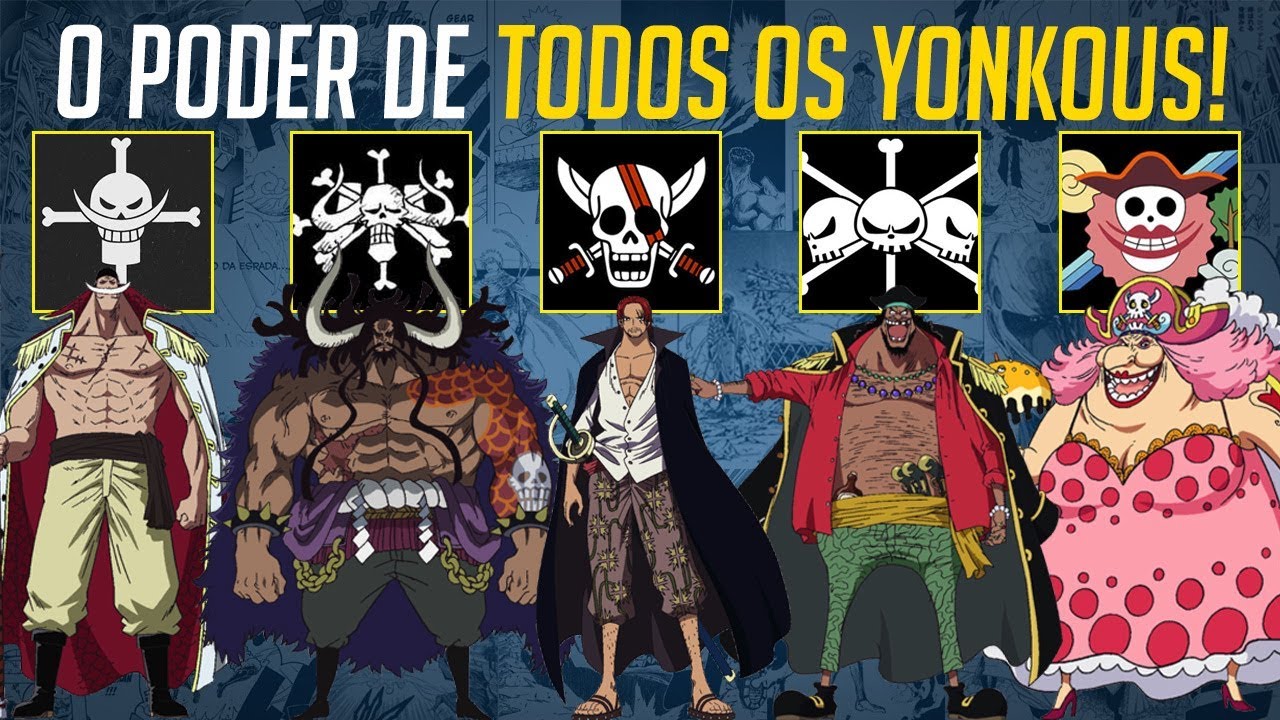 O PODER DE TODOS OS YONKOUS | ONE PIECE | Nerd Sensei