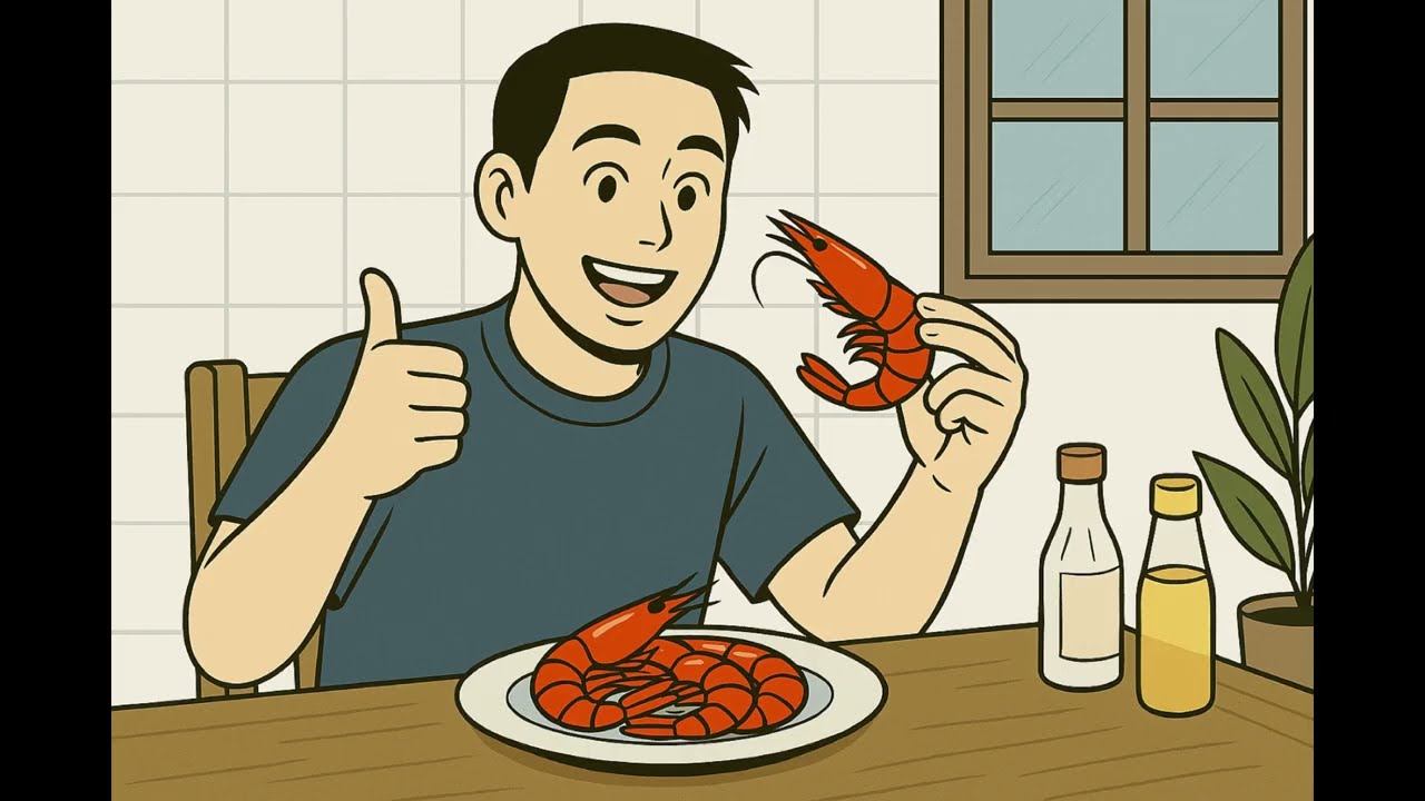 Trinity B1 Speaking Practice – My Favourite Food: Seafood