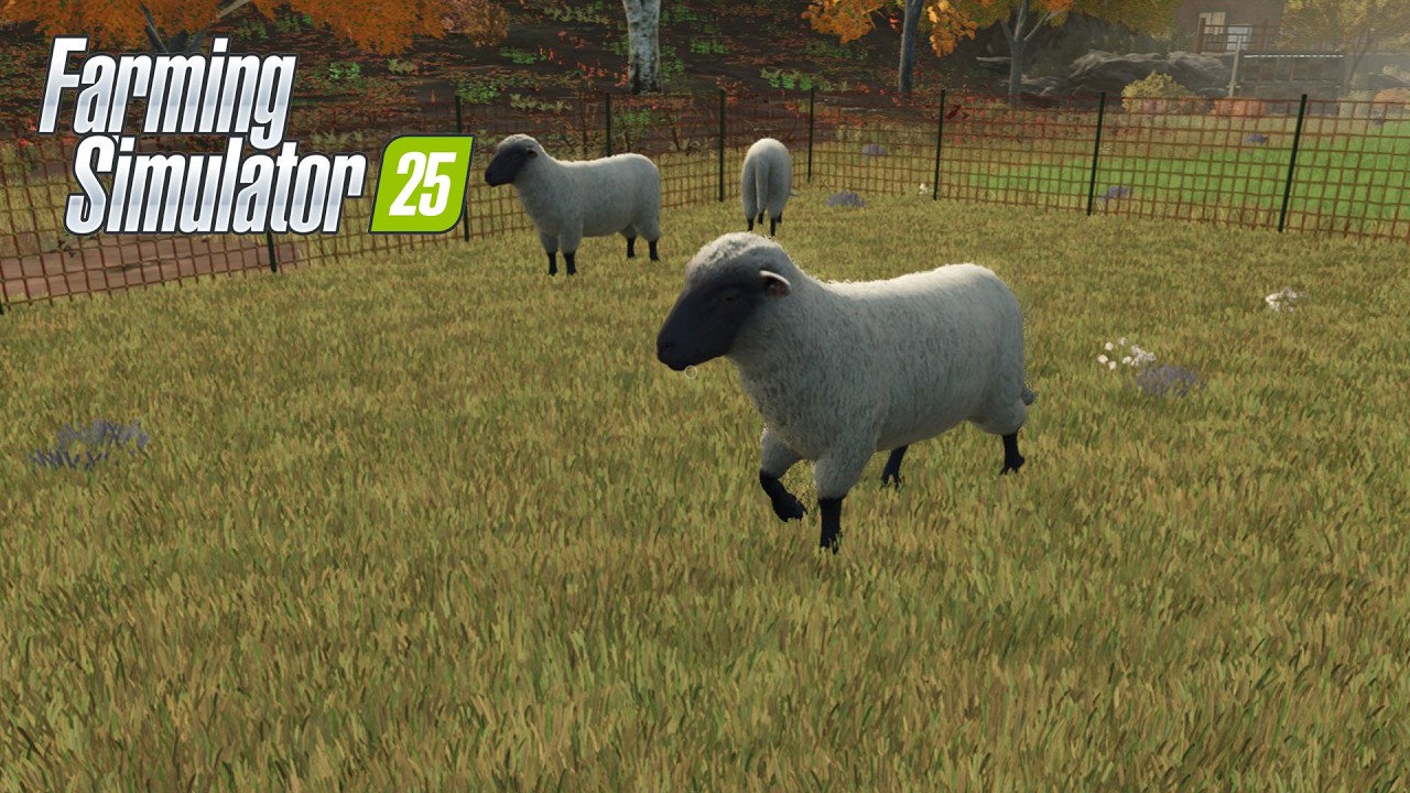 Начинаем стоит ферму и разводить овец | Farming Simulator 25 #1