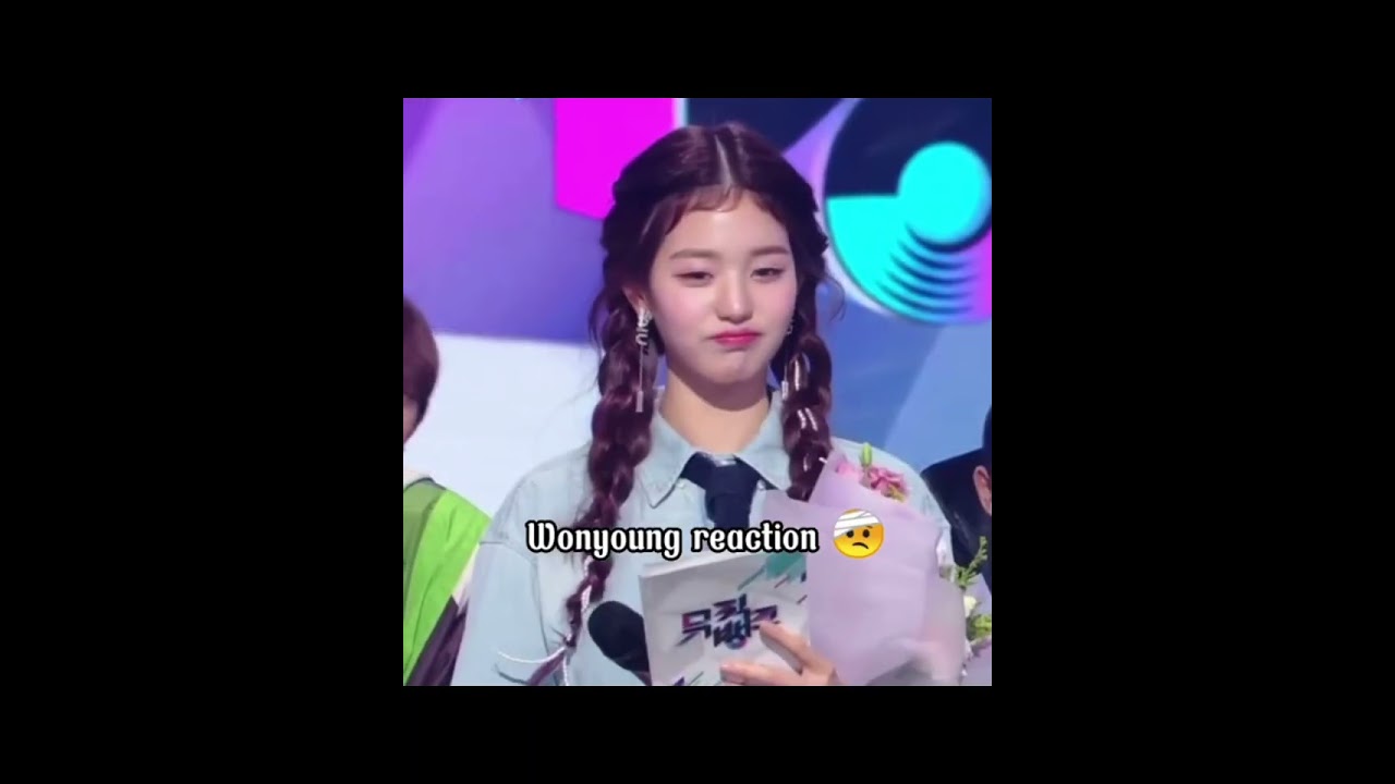 wonyoung upset when sunghoon said his final speech 🥺🥺🥺