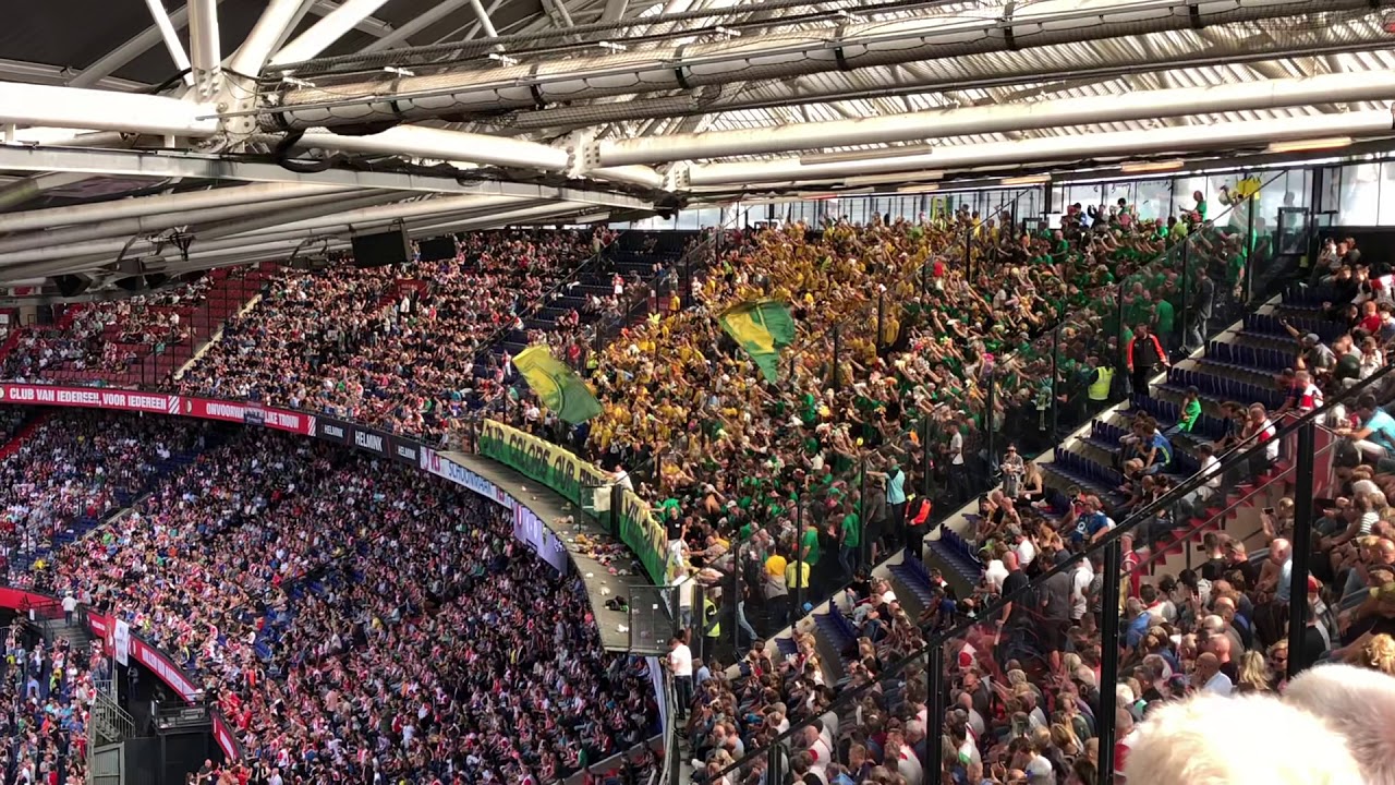 cuddly toys from Ado Den Haag fans Feyenoord Ado Den Haag 2019