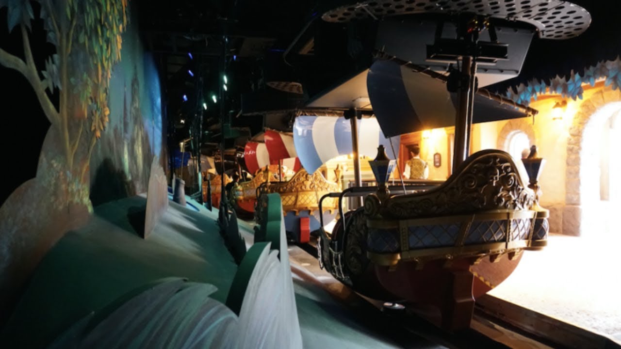 Peter Pan's Flight On Ride POV - Shanghai Disneyland