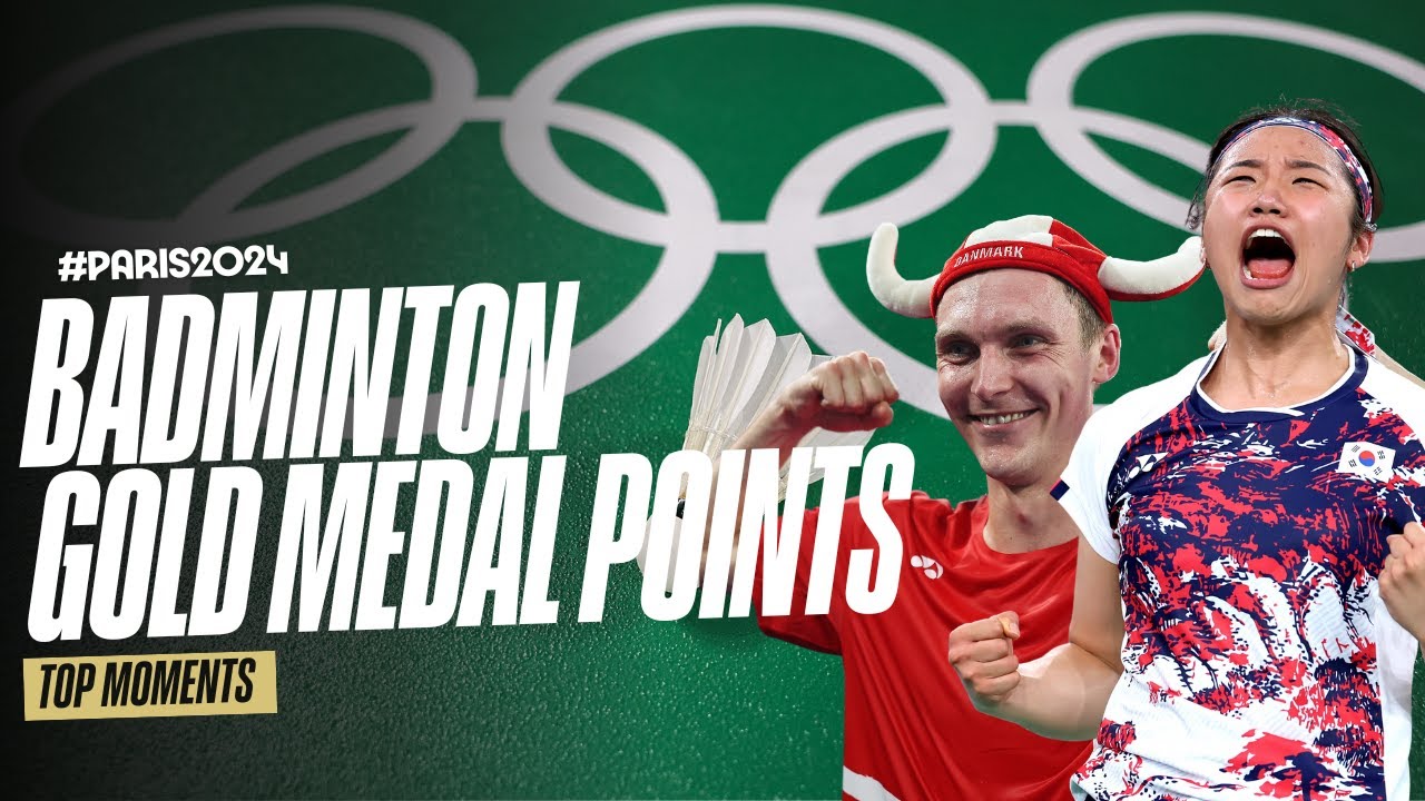 EVERY Badminton Gold Medal Point at #Paris2024 🏸🥇