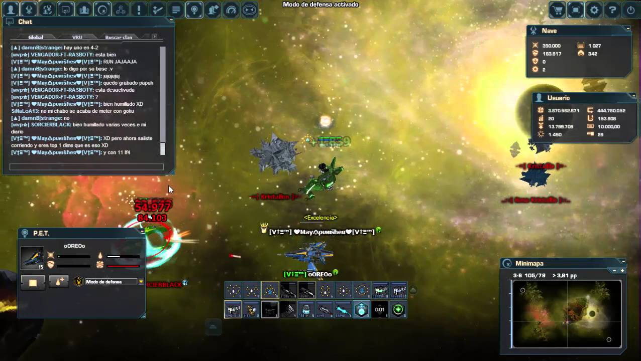 DARKORBIT HUMILLANDO AL TOP 1