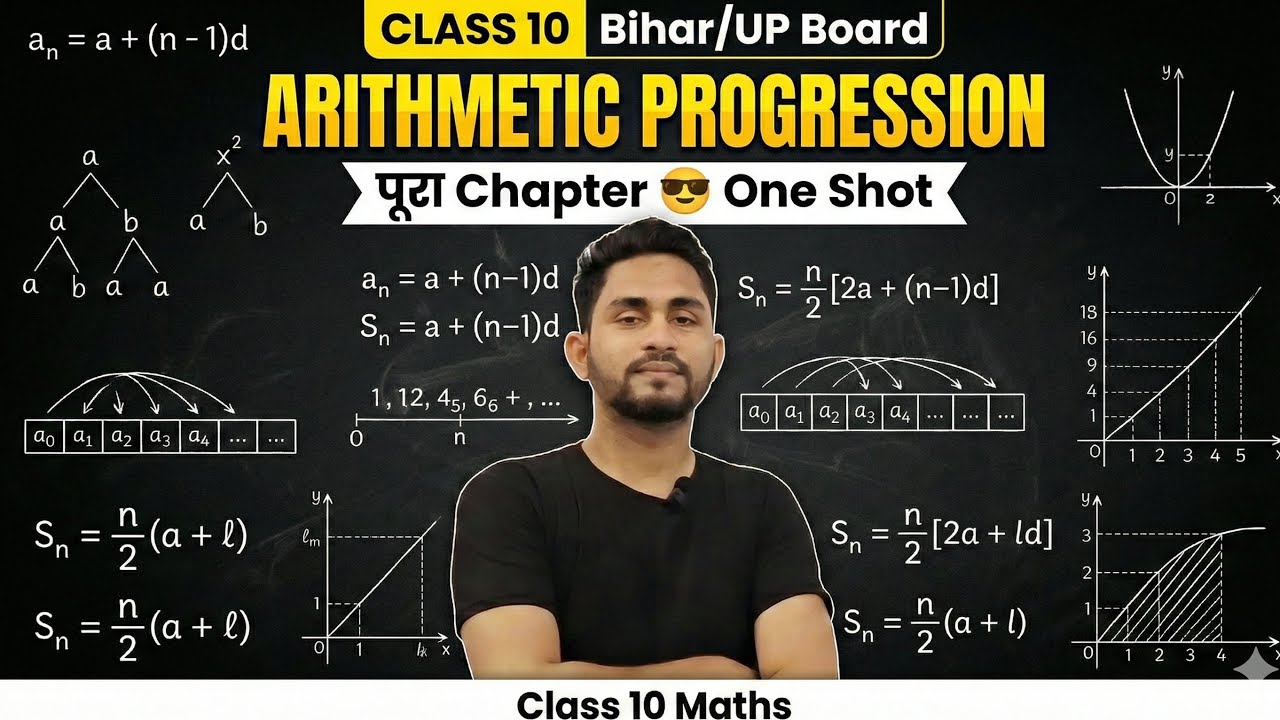 AP Chapter Full Clear 💯 | Class 10 Maths One Shot | Bihar/UP Board |Hindi में आसान समझ#class10 #bseb