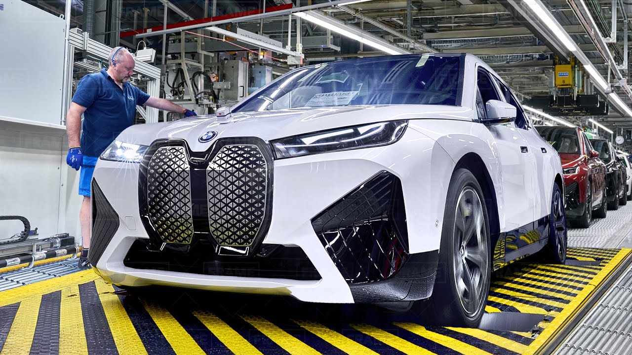 Inside the Production of the New Fully Electric BMW iX in Germany