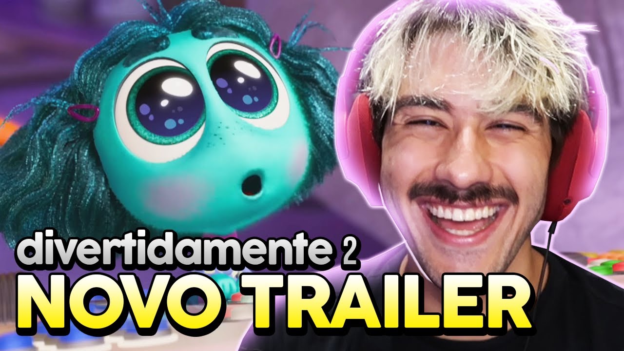 REAGINDO AO NOVO TRAILER DE DIVERTIDAMENTE 2 - Eu to muito ansioso!